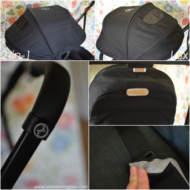 Cybex Priam_sittdelar
